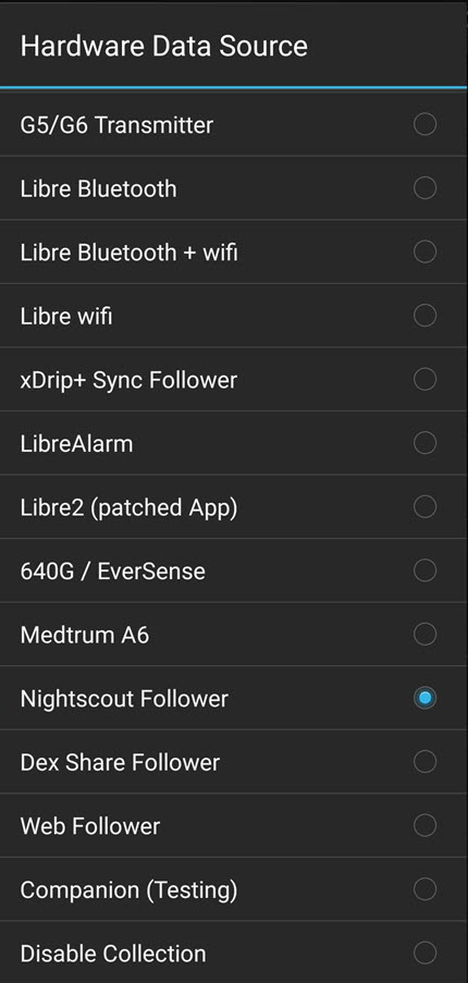 Nightscout Follow